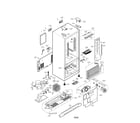 LG LFC20770SB/00 case parts diagram