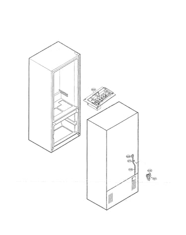 Water and ice maker parts