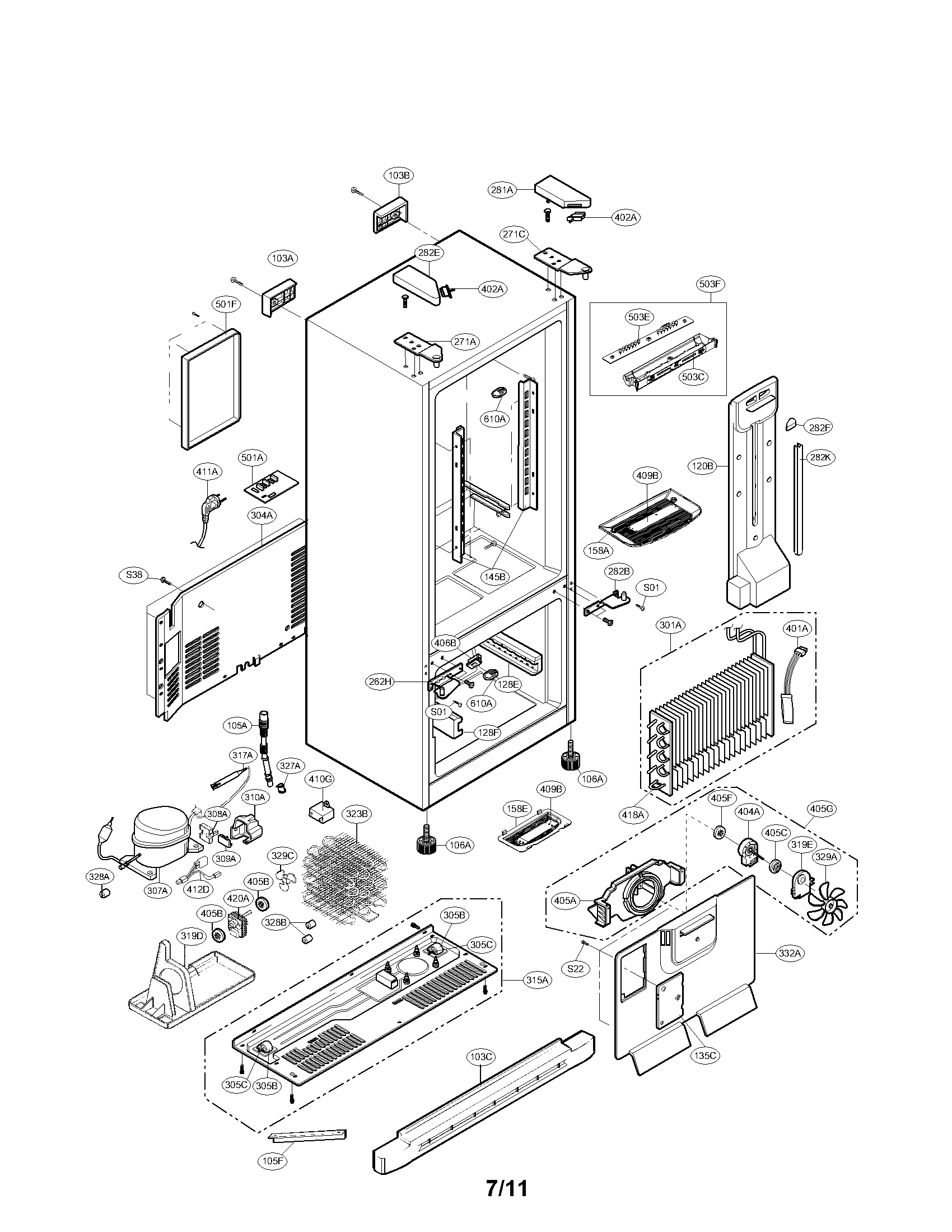 Case parts