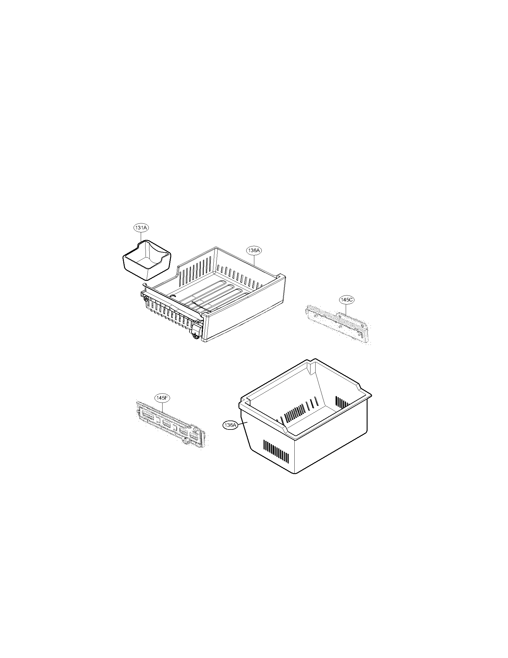 Freezer parts