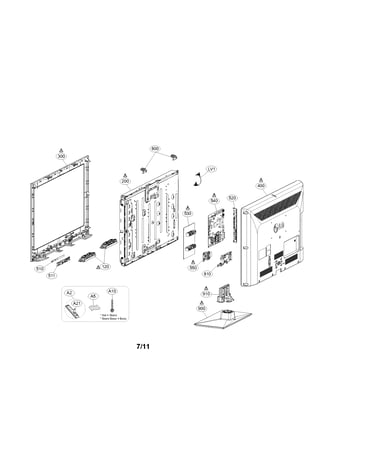 Exploded view parts