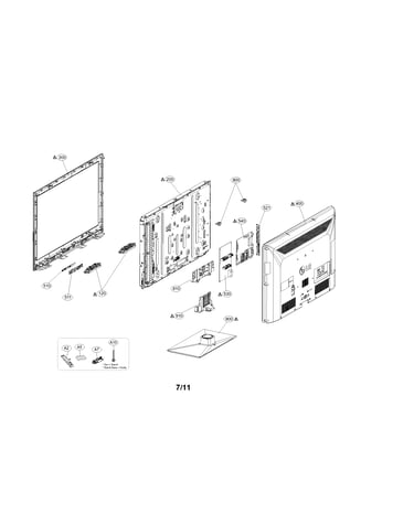 Exploded view parts