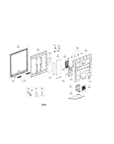 Exploded view parts
