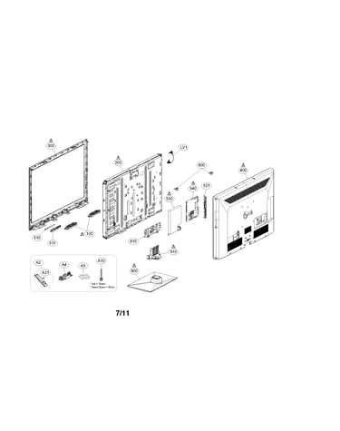 Exploded view parts