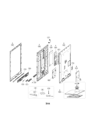Exploded view parts