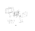 LG 60PV490 exploded view parts diagram