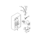LG LSC27921SB03 ice and water parts diagram