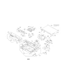Cabinet and main frame section parts