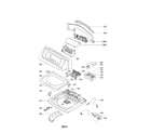 LG WT4801CW/00 top cover assemlby parts diagram
