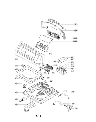 Top cover assemlby parts