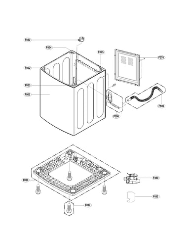 Out case assembly parts