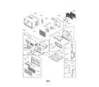 LG LWHD1006RY6 exploded view parts diagram