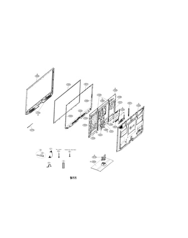 Exploded view parts