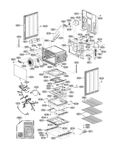 Lower cavity parts
