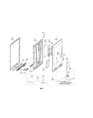 Exploded view parts