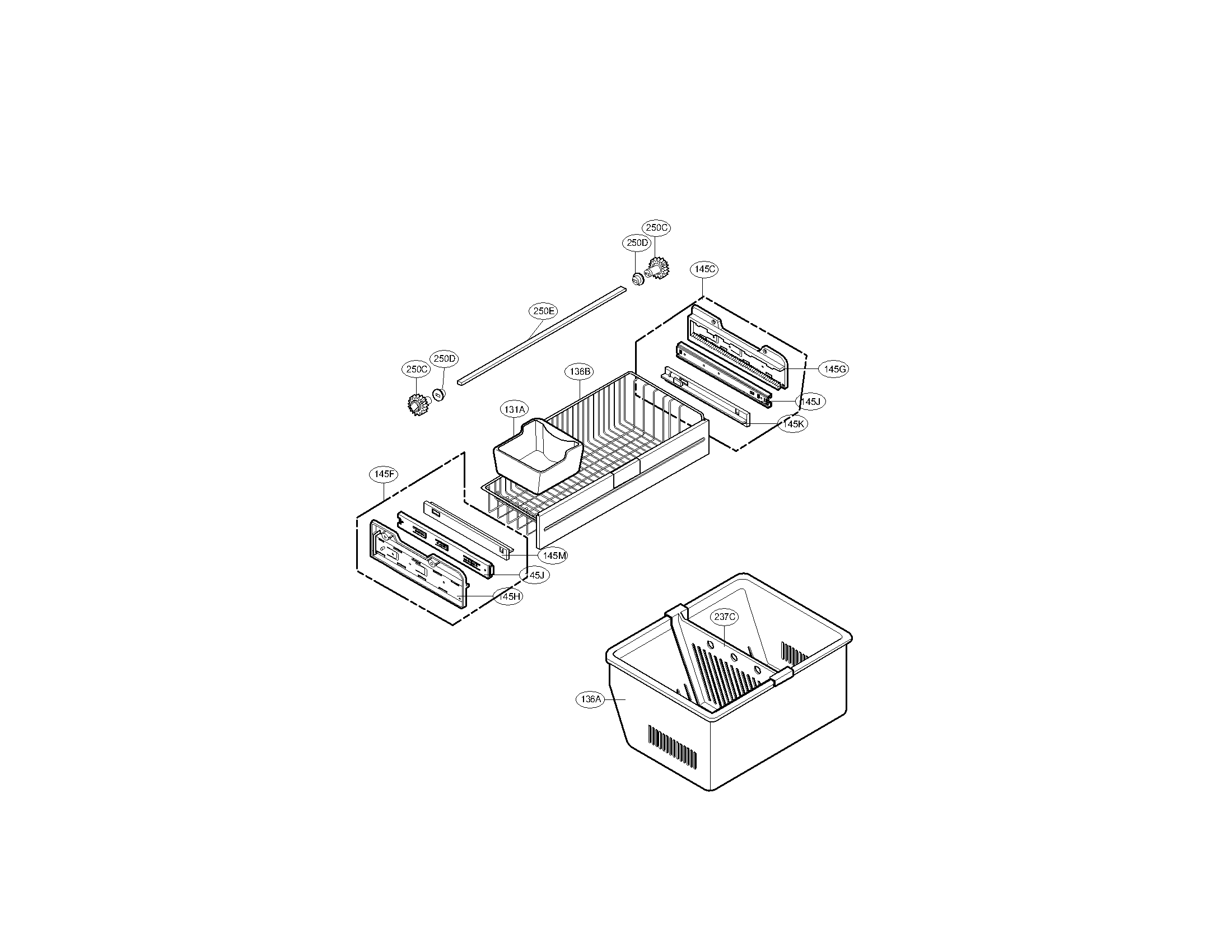 Freezer parts