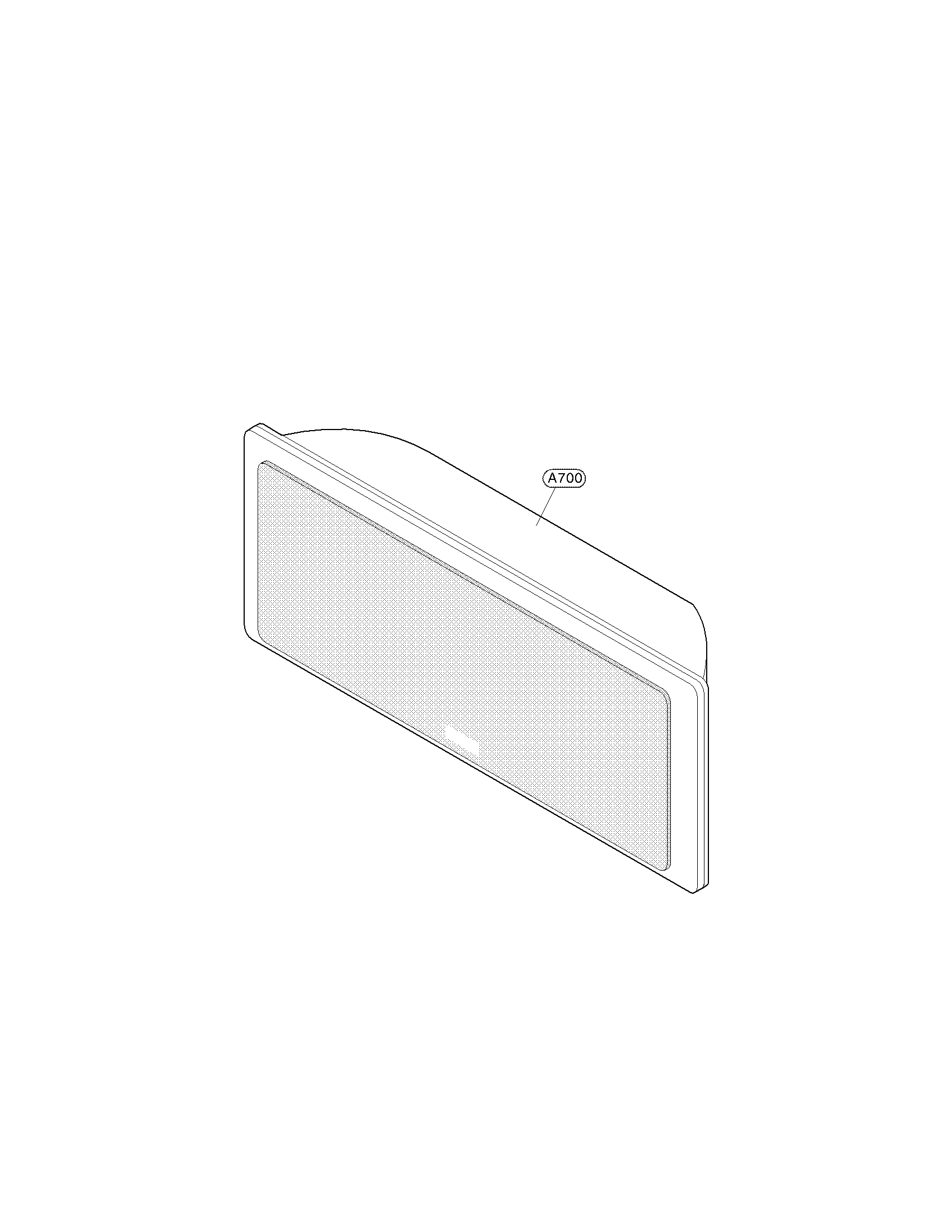 Center speaker parts