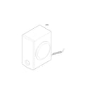 LG LHB326 passive subwoofer parts diagram