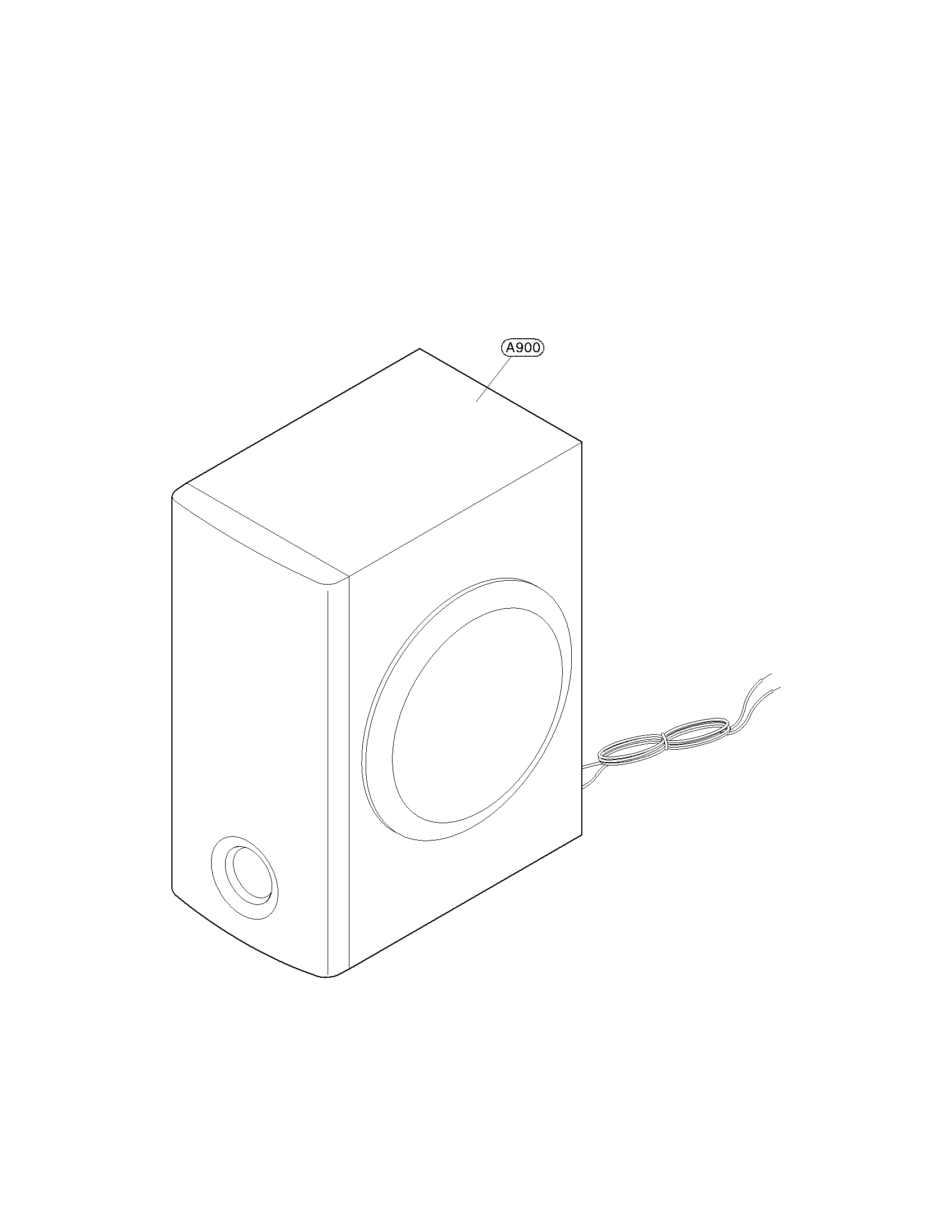 Passive subwoofer parts