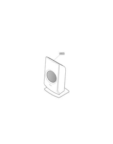 Front/rear speaker parts