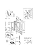Tub assembly parts