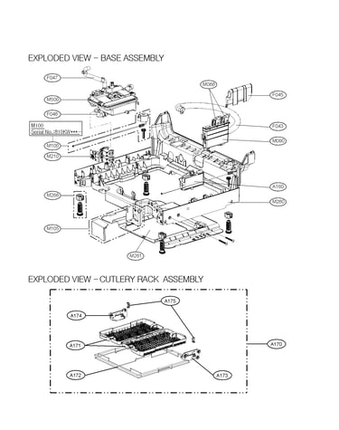 Base assembly parts