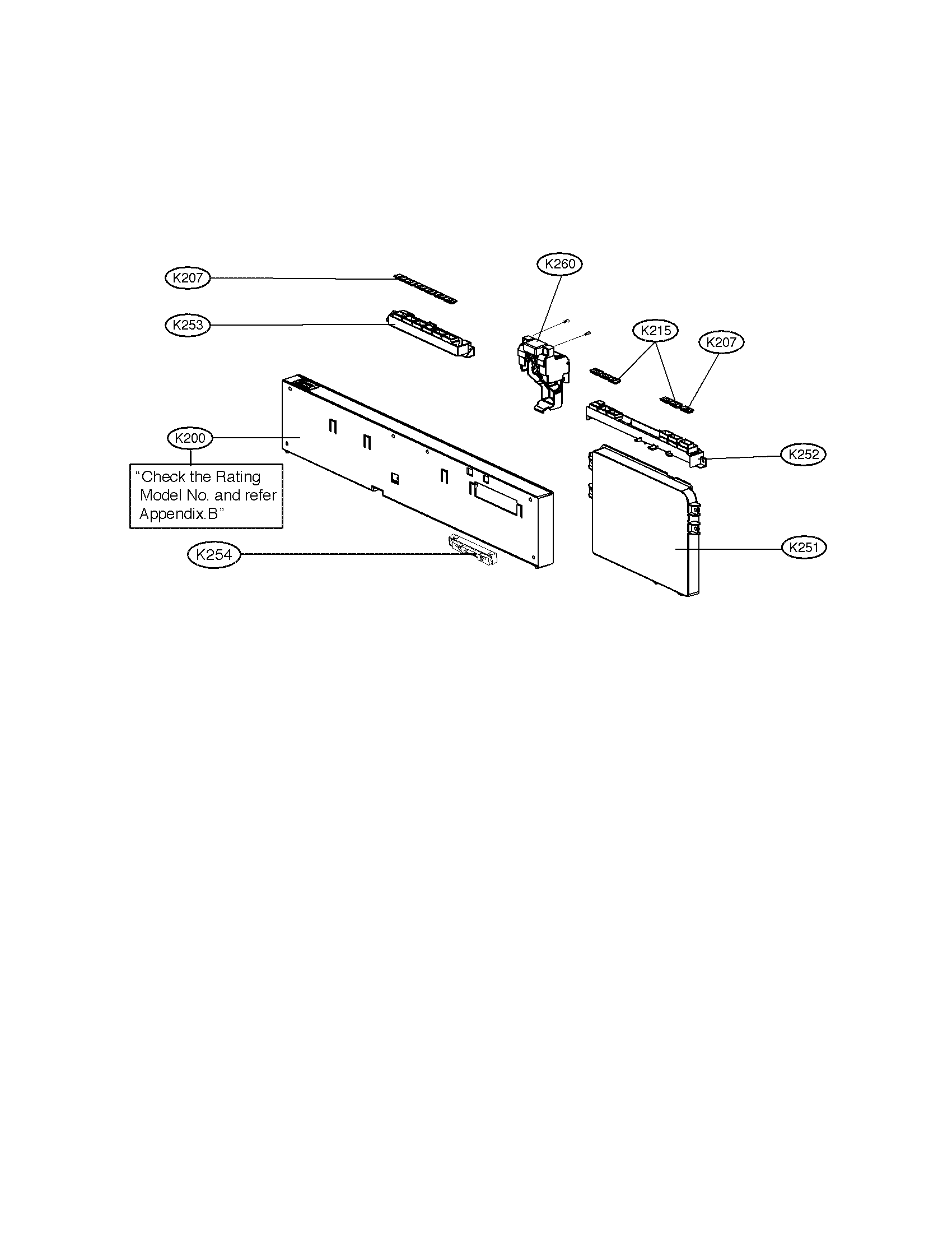 Panel assembly parts