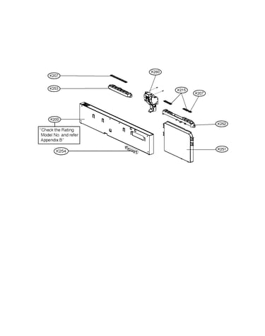 Panel assembly parts