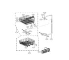 LG LDS4821WW rack assembly parts diagram