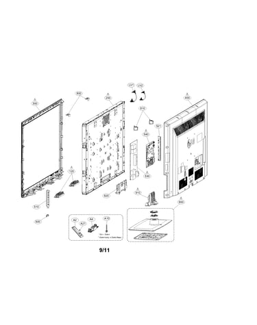 Exploded view parts