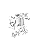 Cabinet and door assembly parts