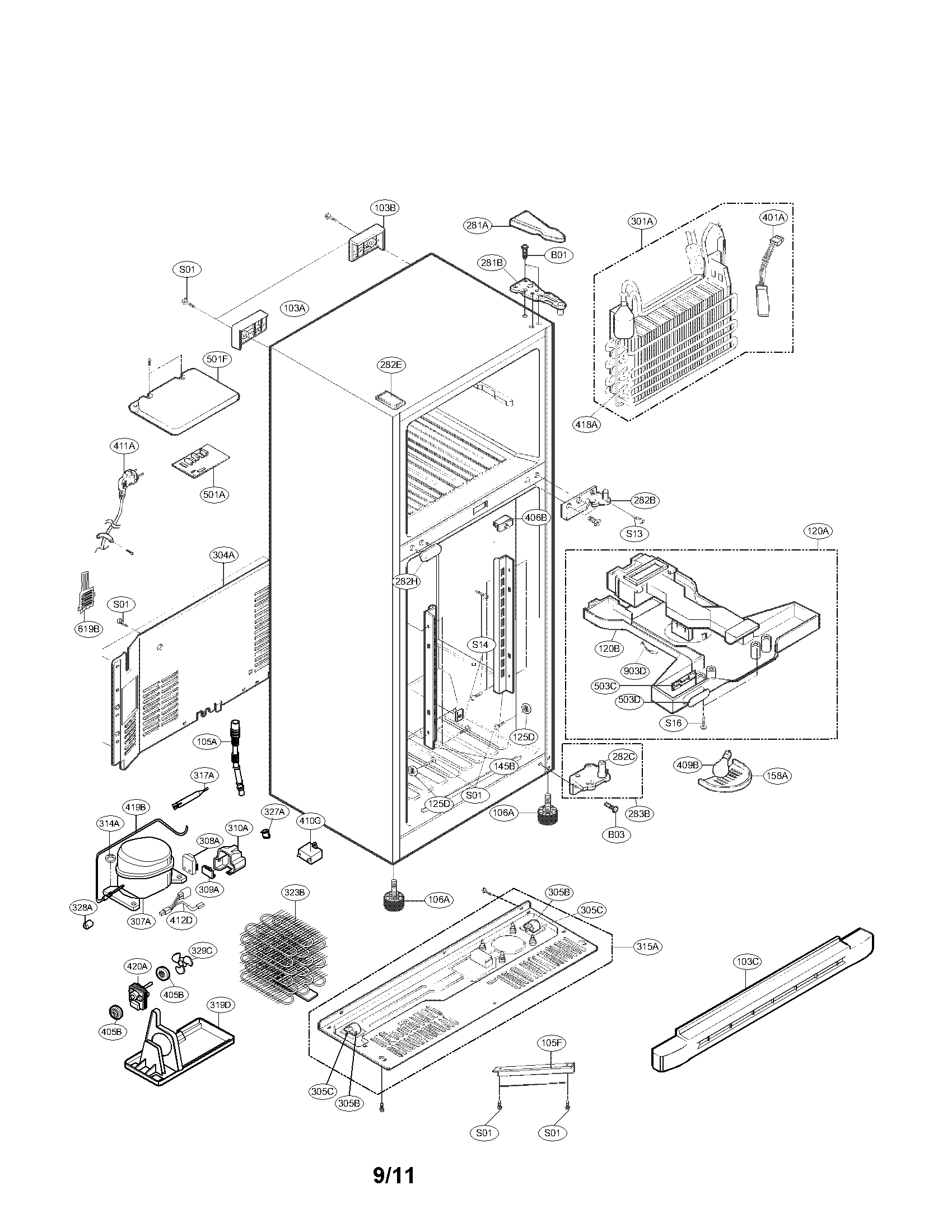 Case parts