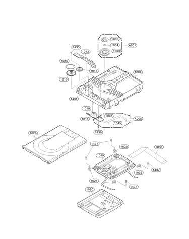 Deck mechanism parts