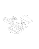 Cabinet and main frame parts