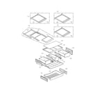 LG LMX25988SB/00 refrigerator assembly parts diagram