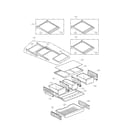 LG LMX25988ST/00 refrigerator assembly parts diagram