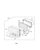 Door assembly parts