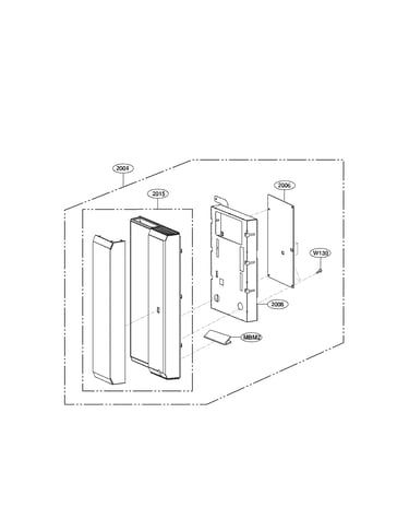 Controller parts assembly