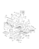 Oven cavity assembly parts