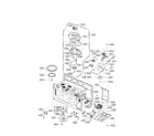 LG LMHM2017ST/00 interior parts diagram