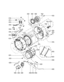 Drum and tub assembly parts