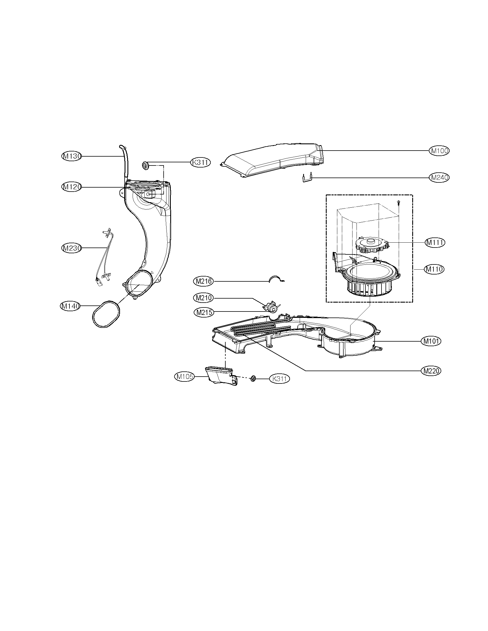 Dryer parts