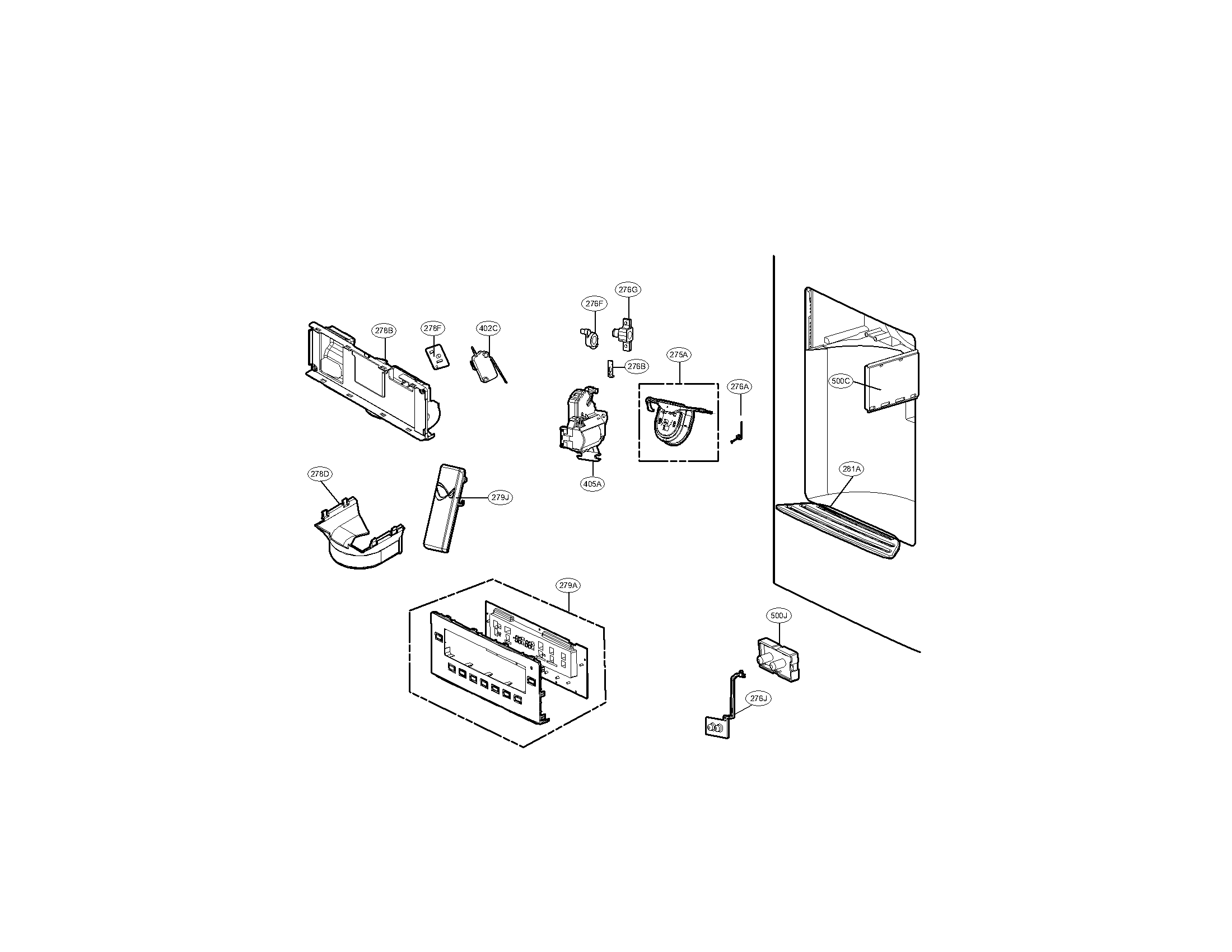 Dispenser parts