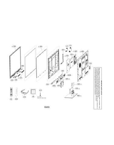 Exploded view parts