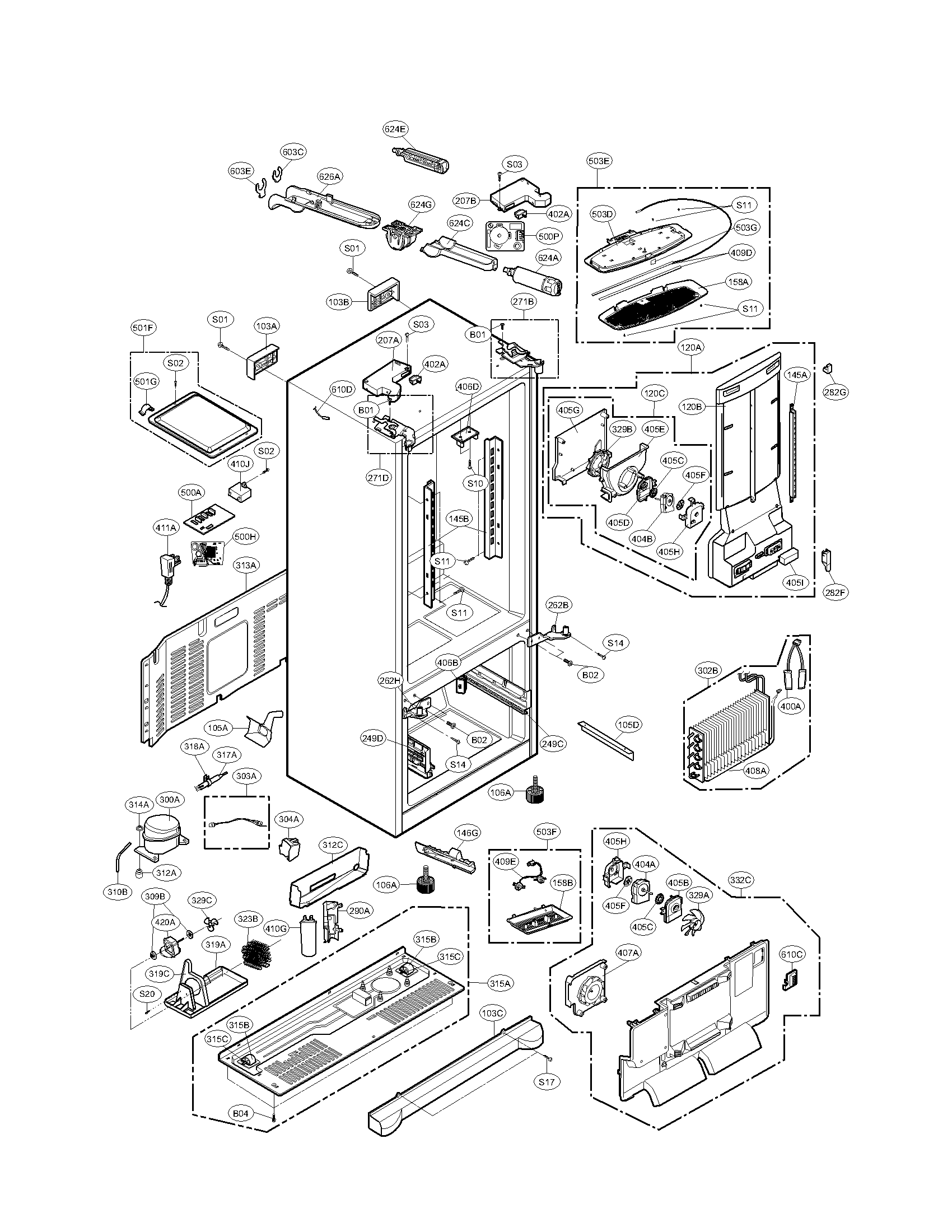 Case parts
