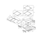 Kenmore Elite 79571062011 refrigerator parts diagram