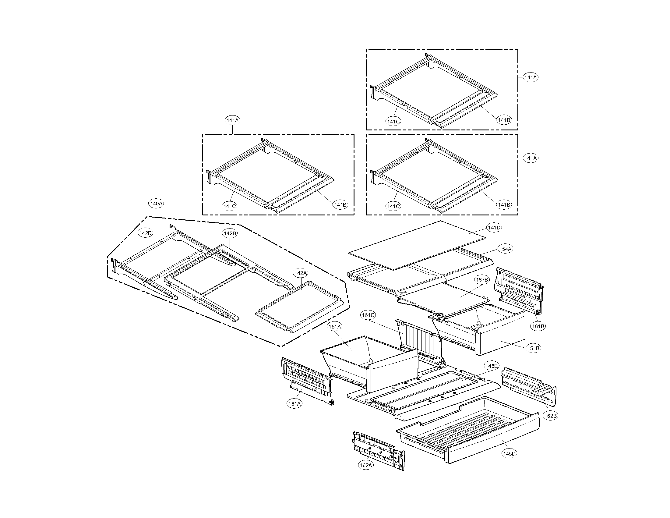 Refrigerator parts