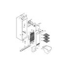LG LSC26905SB freezer compartment parts diagram
