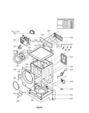 Cabinet and control panel assembly parts
