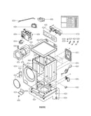 Cabinet and control panel assembly parts